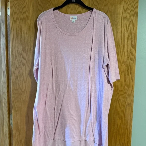 Pink and Red Lularoe Irma T-Shirts - Picture 5 of 9